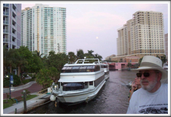 Ft. Lauderdale: Condominiums & Boats Along The Waterway & Barry Richins
