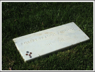 Arlington National Cemetery:  Robert F. Kennedy Gravestone