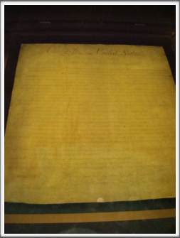 US National Archives: Bill of Rights Original