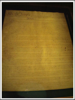 US National Archives: Constitution Original