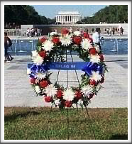 WWII Memorial: Oflag 64 Wreath