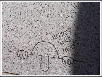WWII Memorial: Kilroy Was Here